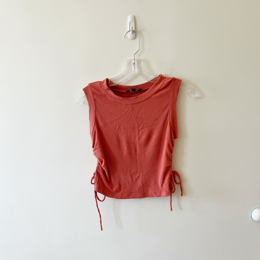 Lulus orange cropped top